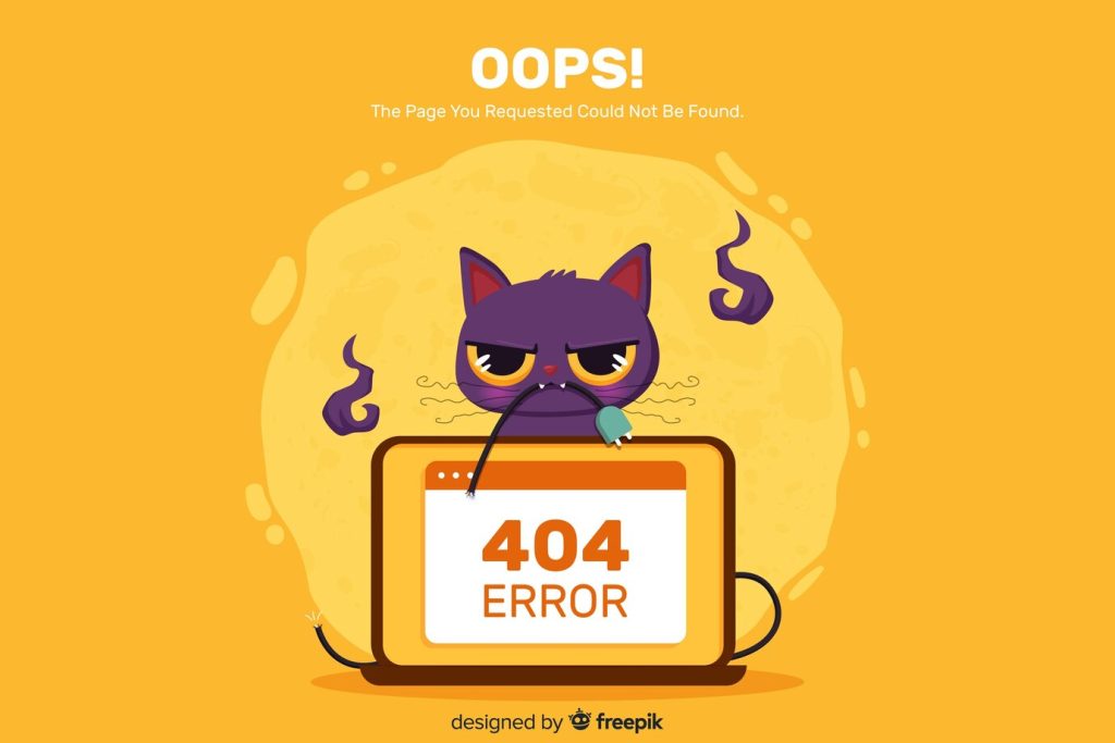 cách khắc phục lỗi 404